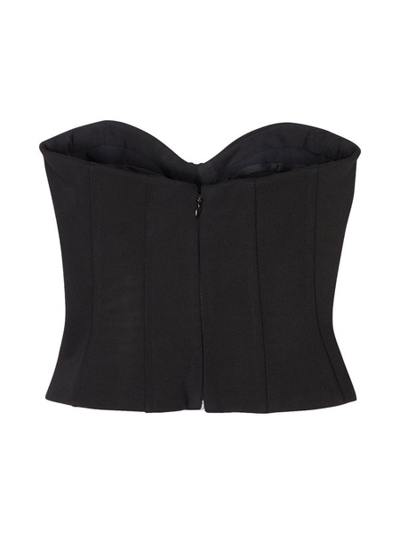 strapless bustier top