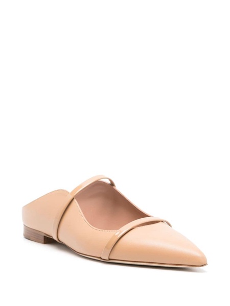 Maureen leather flat mules