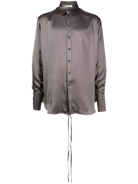 convertible silk shirt 