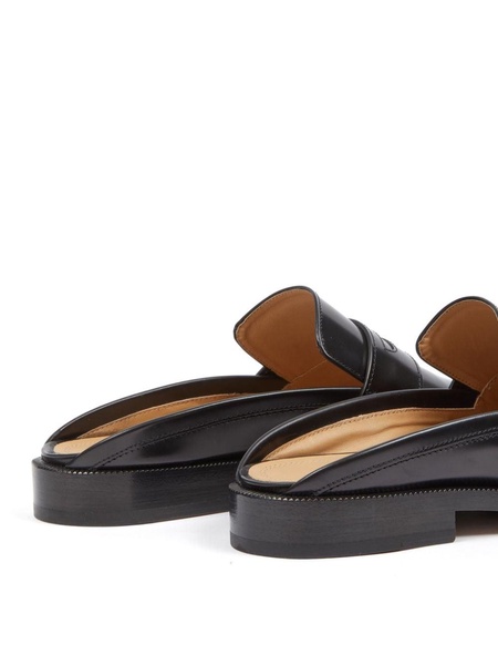 Tabi City leather mules 