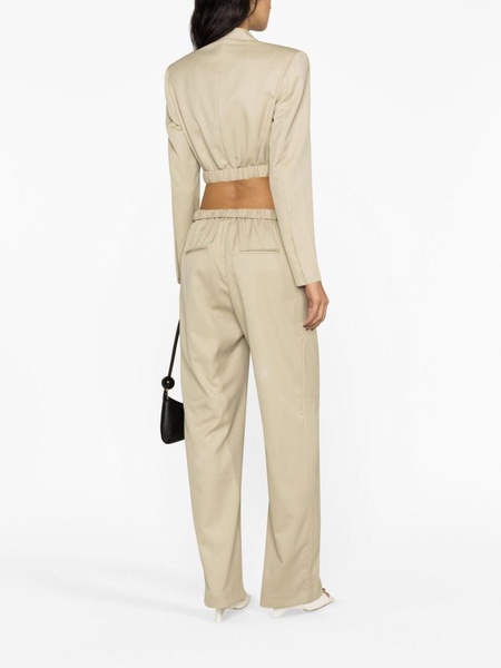 Contorta straight-leg trousers