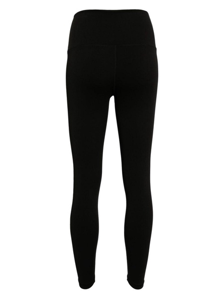 seam-detail high-waisted leggings 