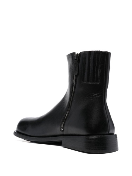 side-zip ankle boots