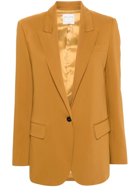 single-breasted notched-lapel blazer