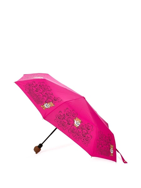 Teddy Bear-motif compact umbrella