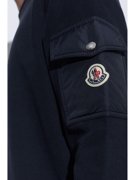 Moncler Logo-Print Sweatshirt