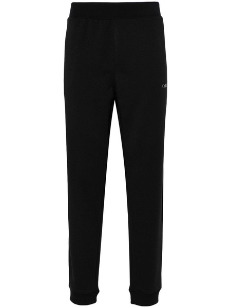 rubberised-logo track pants