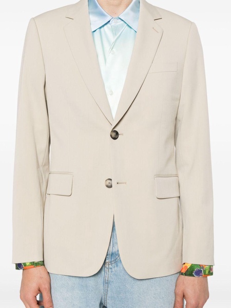 single-breasted blazer