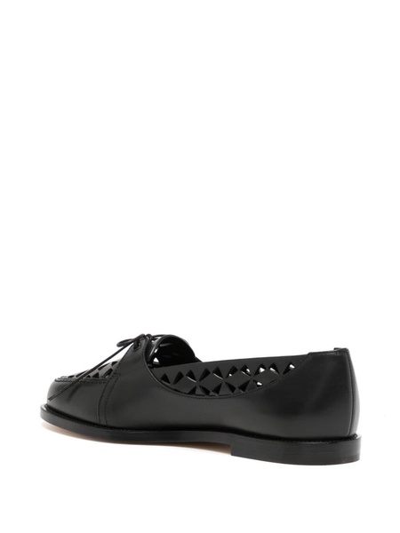 Delirium cut-out leather loafers