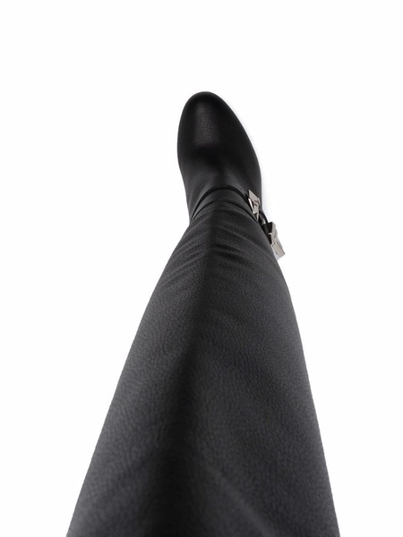 buckle-detail knee-high boots 