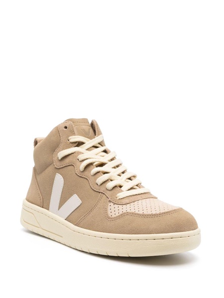 Minotaur suede high-top sneakers