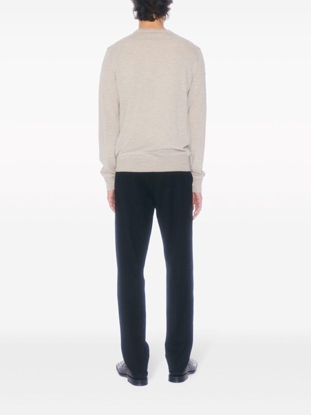 merino wool crew-neck jumper