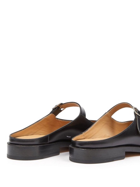 Tabi City leather mules 