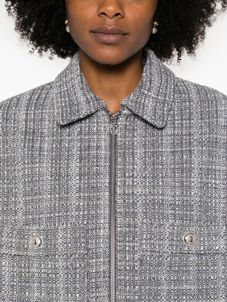 short tweed jacket