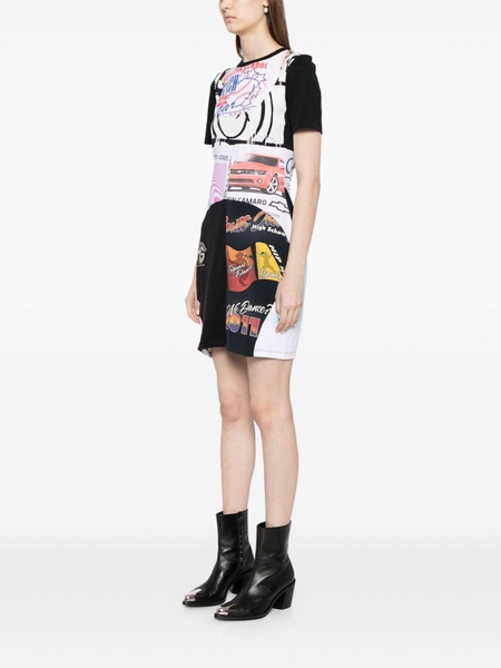 Regenerated Graphic T-shirt minidress