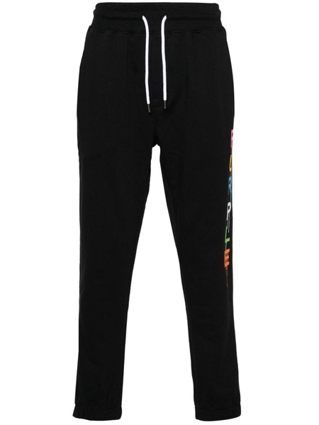 tapered cotton track pants