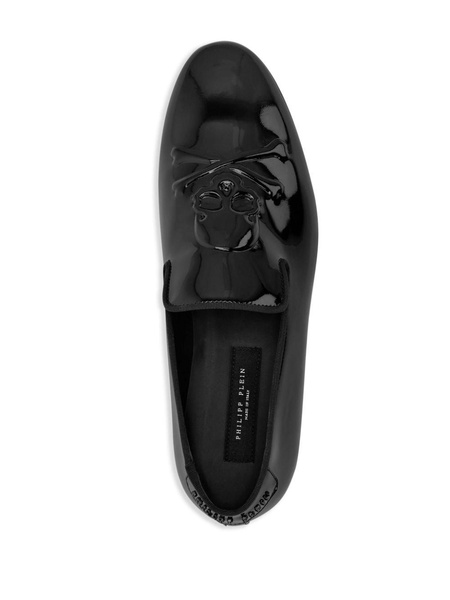 Skull&Bones patent leather loafers