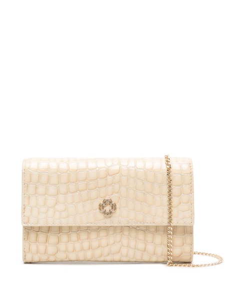 leather chain wallet