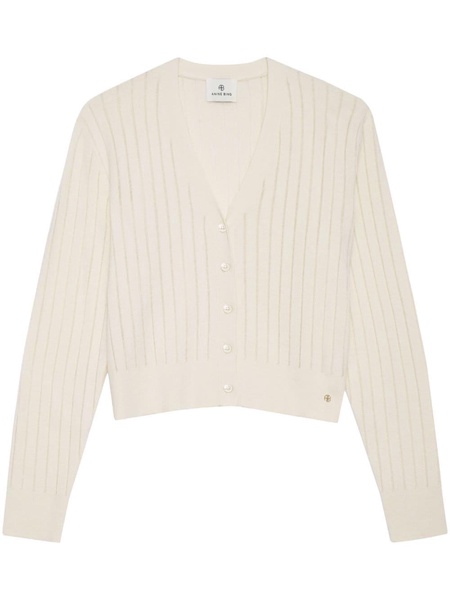 Hazel ribbed-knit cardigan