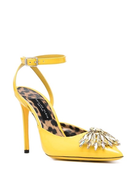 vernice 110mm crystal-embellished pumps