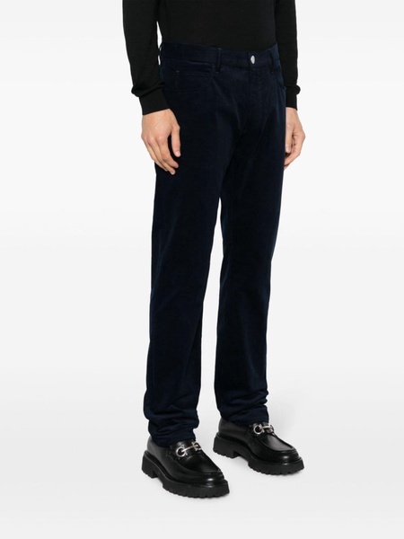 mid-rise cotton straight jeans