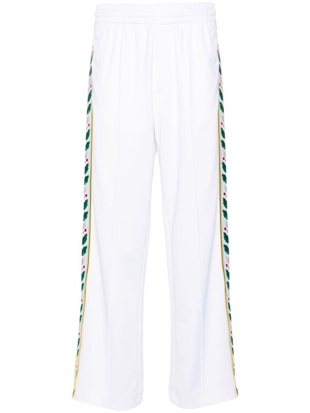 Laurel straight-leg track pants