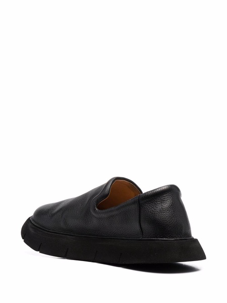 slip-on leather loafers