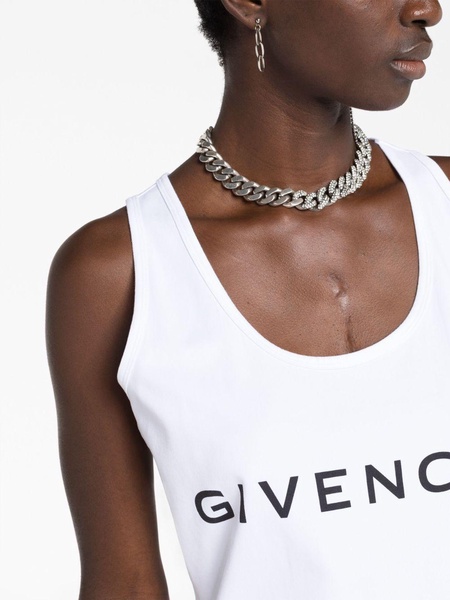 Givenchy Logo Cotton Tank Top