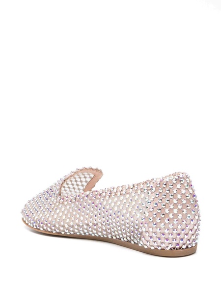 Gilda crystal-embellished slippers