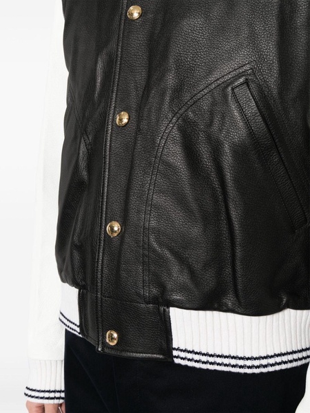 blouson leather jacket 