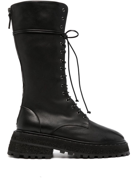 Carro lace-up leather boots