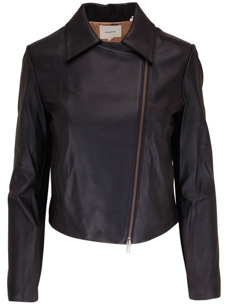 off-centre zip jacket