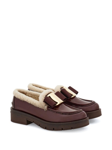 Vara Bow lined loafers