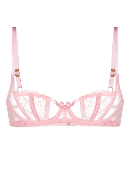 Pink Rozlyn Balconette Underwired Bra