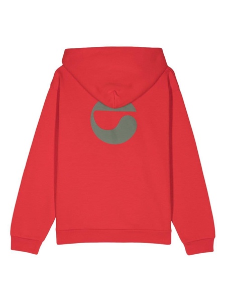 logo-print hoodie