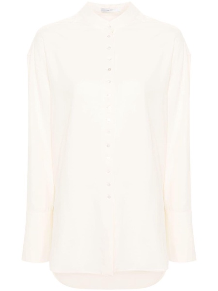 silk buttoned shirt