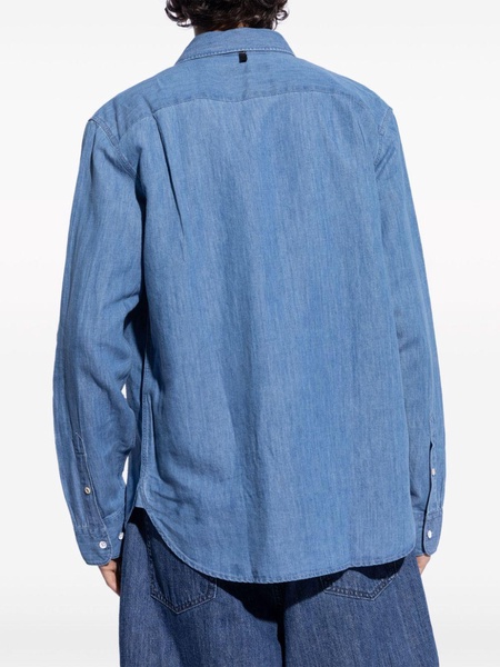 long-sleeved cotton shirt