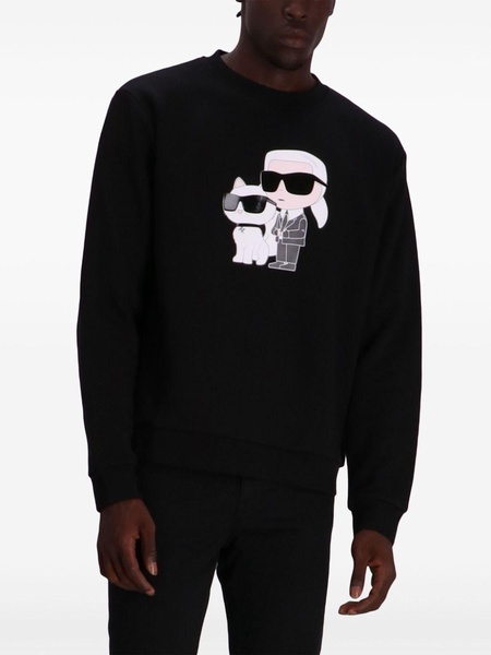 graphic-stamp sweatshirt 