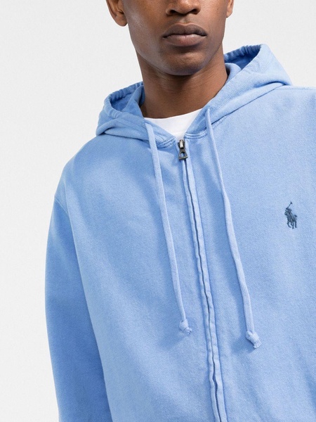 embroidered Polo Pony hoodie