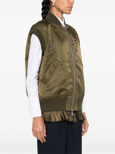 twill gilet