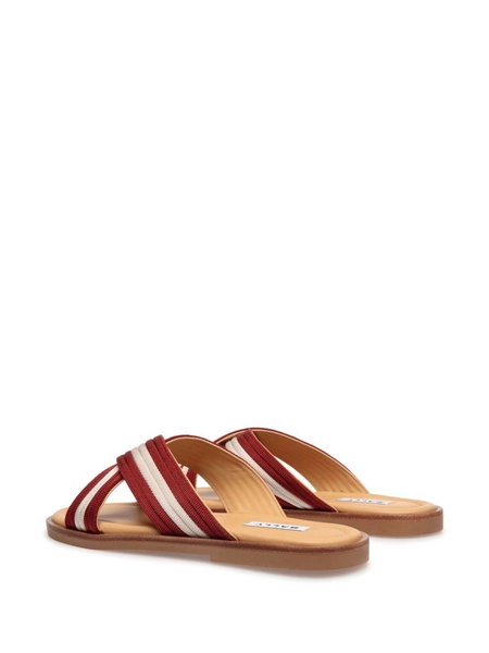 Glide crossover-strap sandals