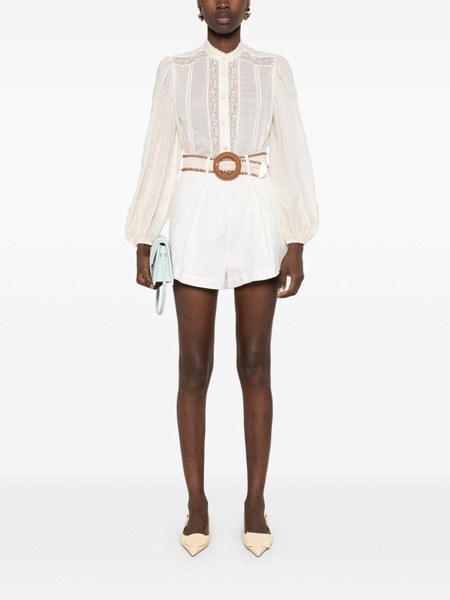 Zimmermann Lace Trim Detail Shirt