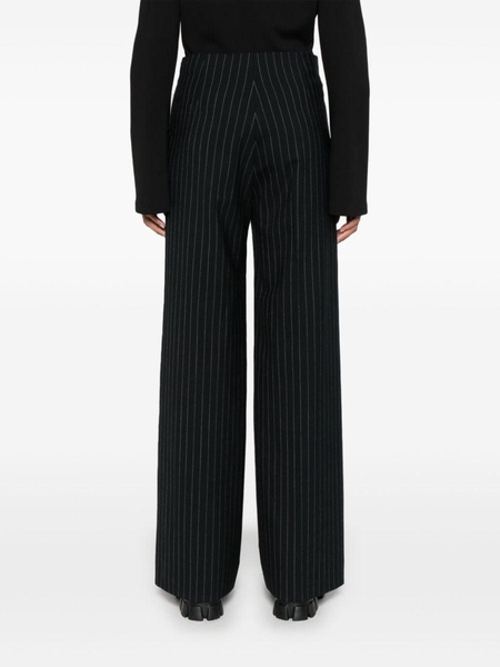 pinstripe trousers