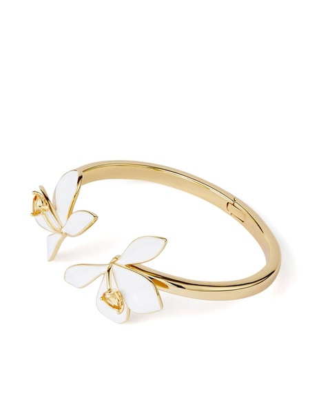 Ginger Flower open-cuff bracelet