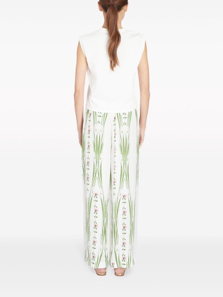 Jardin du Cap-print trousers