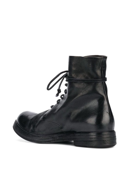 lace-up combat boots