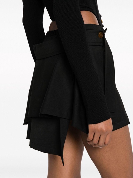 Meghan asymmetric skirt