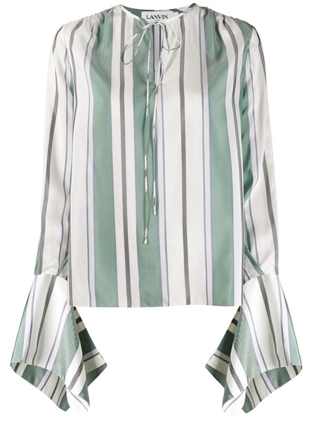 awning stripe blouse