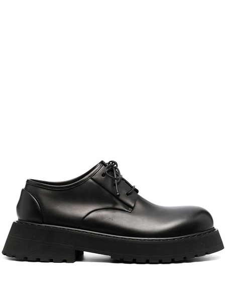 lace-up leather derby shoes 