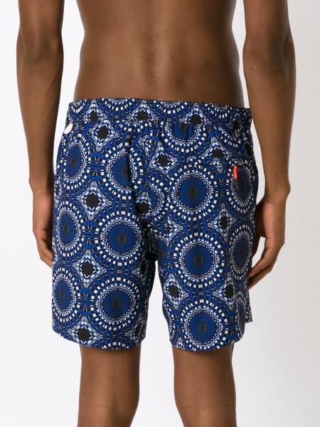 abstract-print swim shorts